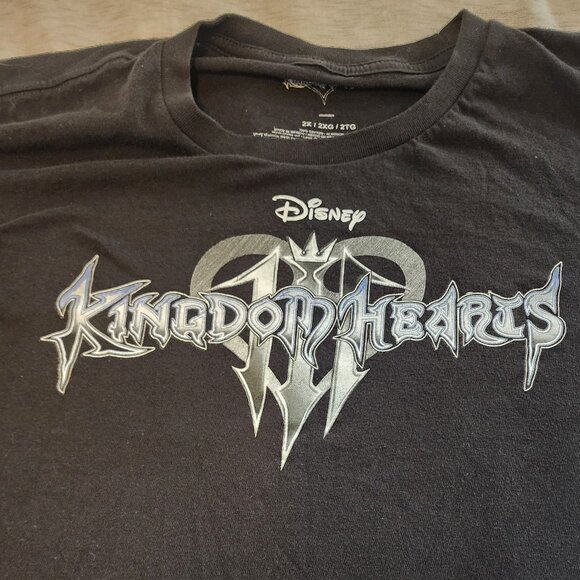 DISNEY Kingdom Hearts III Graphic Tee - Black (Size 2XL) - Picture 3 of 4